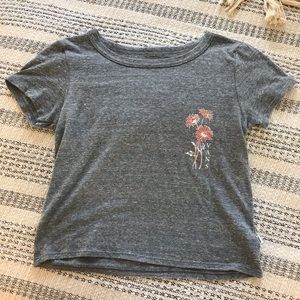 Vans crop graphic tee